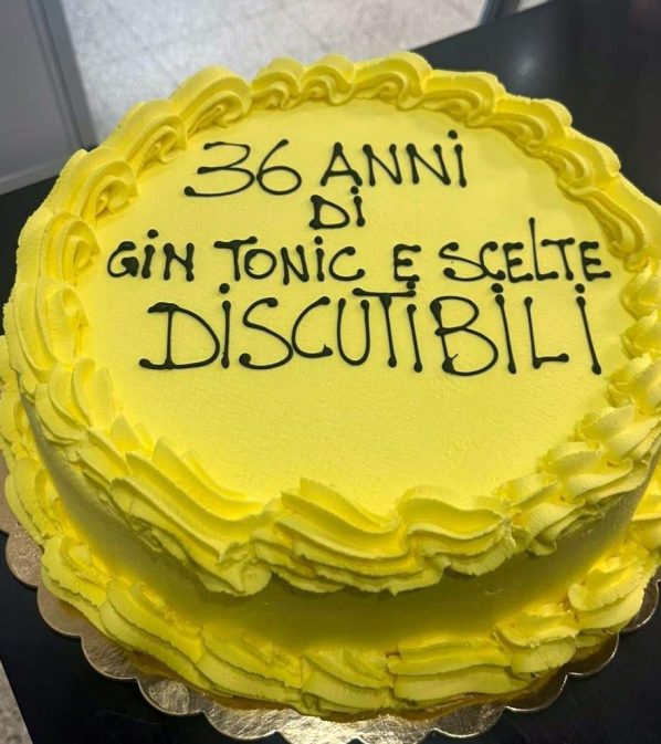 Torta di compleanno